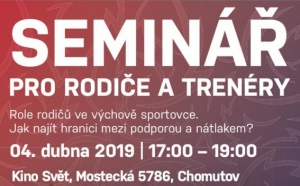 Seminář pro rodiče a trenéry