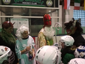 Mikulášská nadílka na ledě