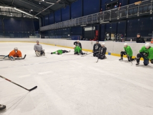 A tým zahájil přípravu na ledě