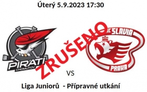 Přípravné utkání Piráti - Slavia ZRUŠENO