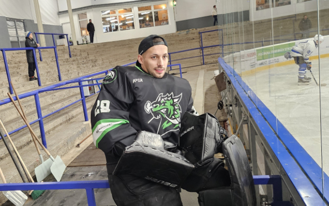 HC Slovan Louny : HC Draci Bílina 3:2 (2:2,1:0,0:0)