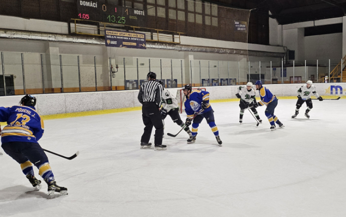 HC Klášterec nad Ohří : HC Draci Bílina 5:6pp (0:2,3:3,2:0)