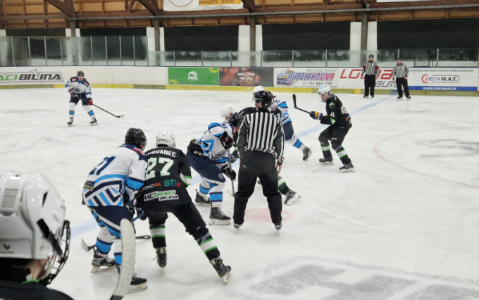 HC Draci Bílina : HC Lovosice 4:8 (1:1,1:3,2:4)