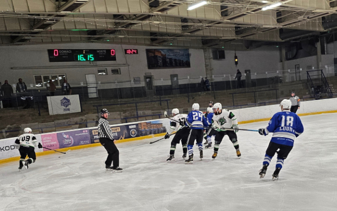 HC Slovan Louny : HC Draci Bílina 2:1pp  (1:0,0:1,0:0)