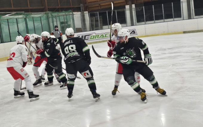 HC Draci Bílina : Slovan Ústí nad Labem 10:5 (1:2,4:0,5:3)