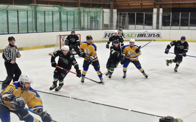 HC Draci Bílina : HC Klášterec nad Ohří 6:3 (1:0,2:3,3:0)